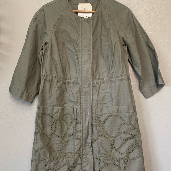 Women's Olive Green Jacket - Picture 1 of 7